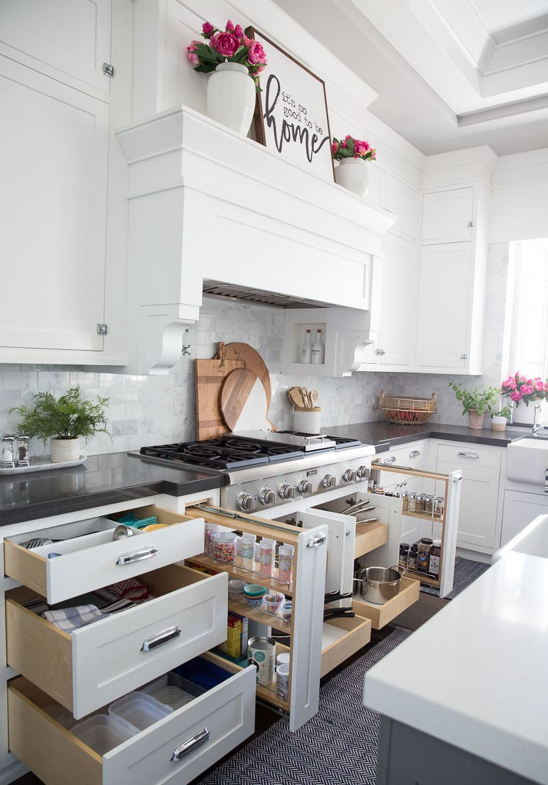 New Kitchen Shelf - Simply Organized