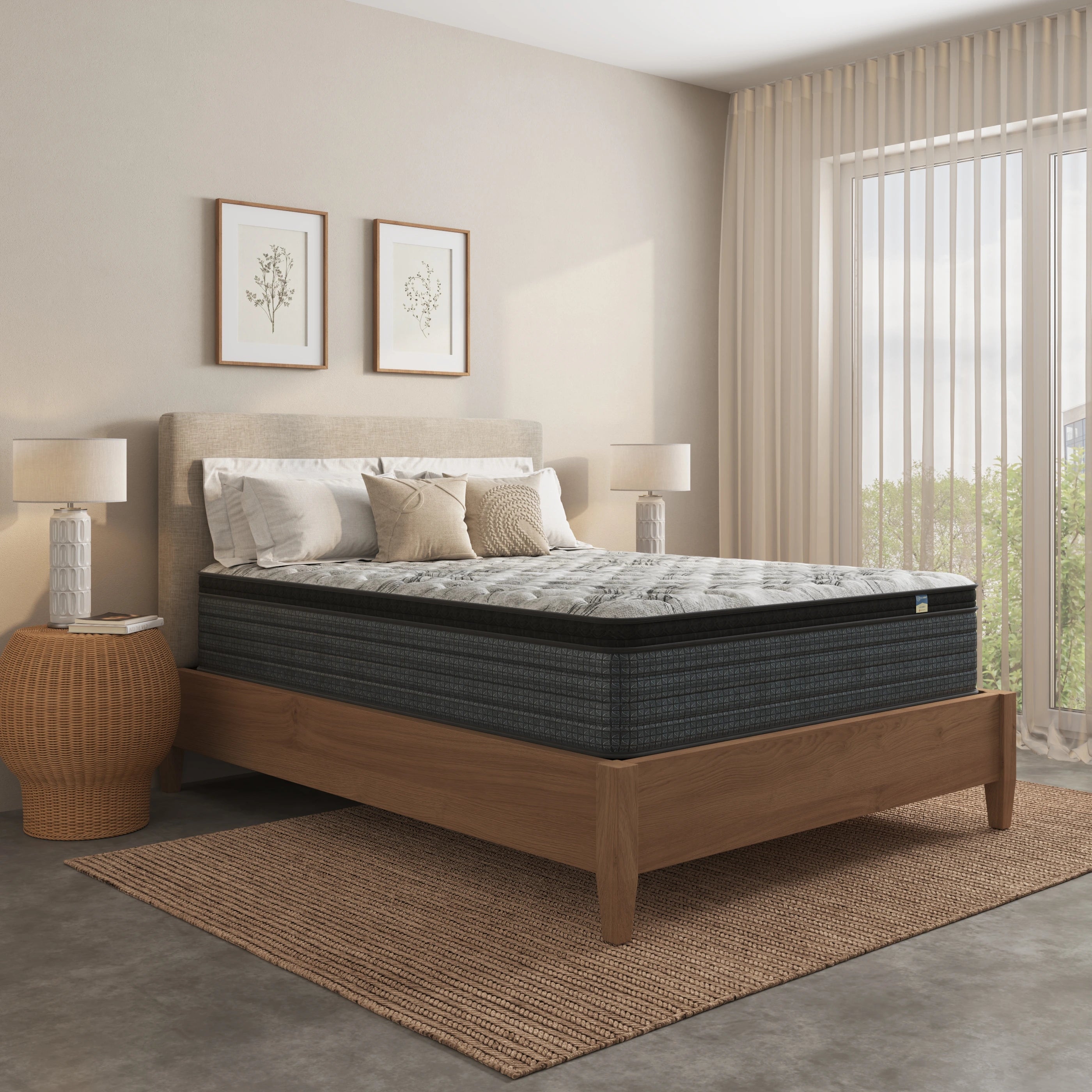 SPS Sapphire Foam Encased 12" Mattress