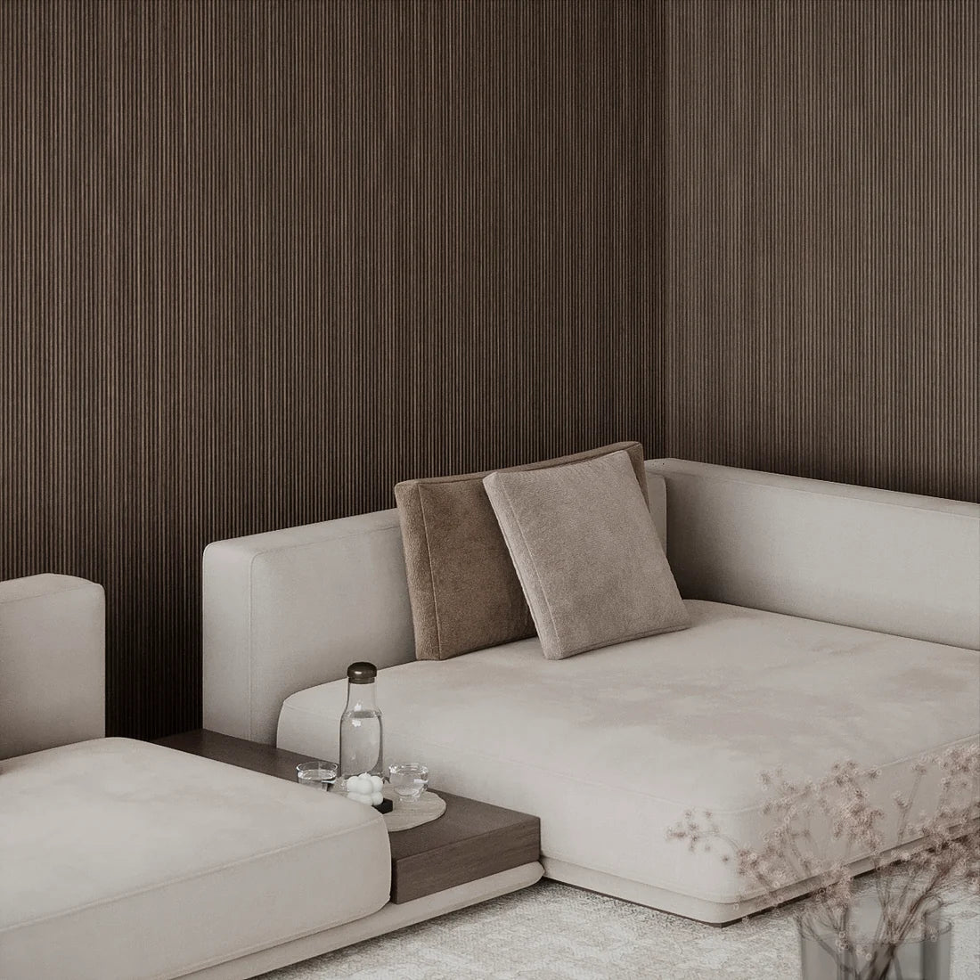 Waterproof eco-wood PVC panel in Dallas with the best price ideal for moisture-prone spaces.