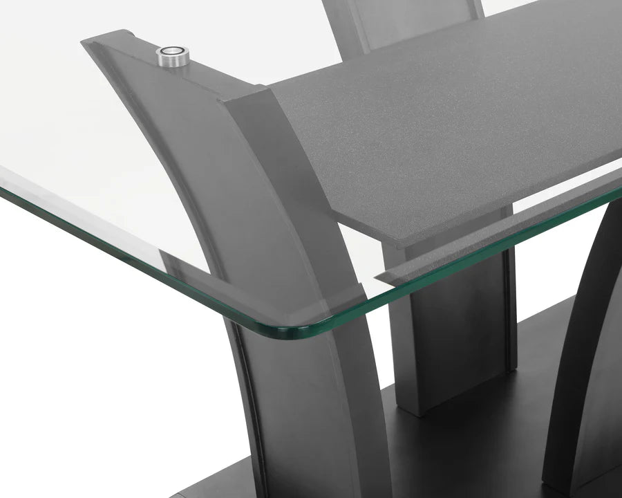 Juego de comedor Camelia Gray/Gris