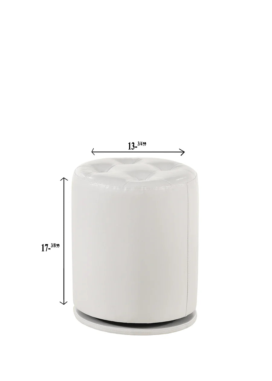 Juego de tocador Avery White con espejo iluminado