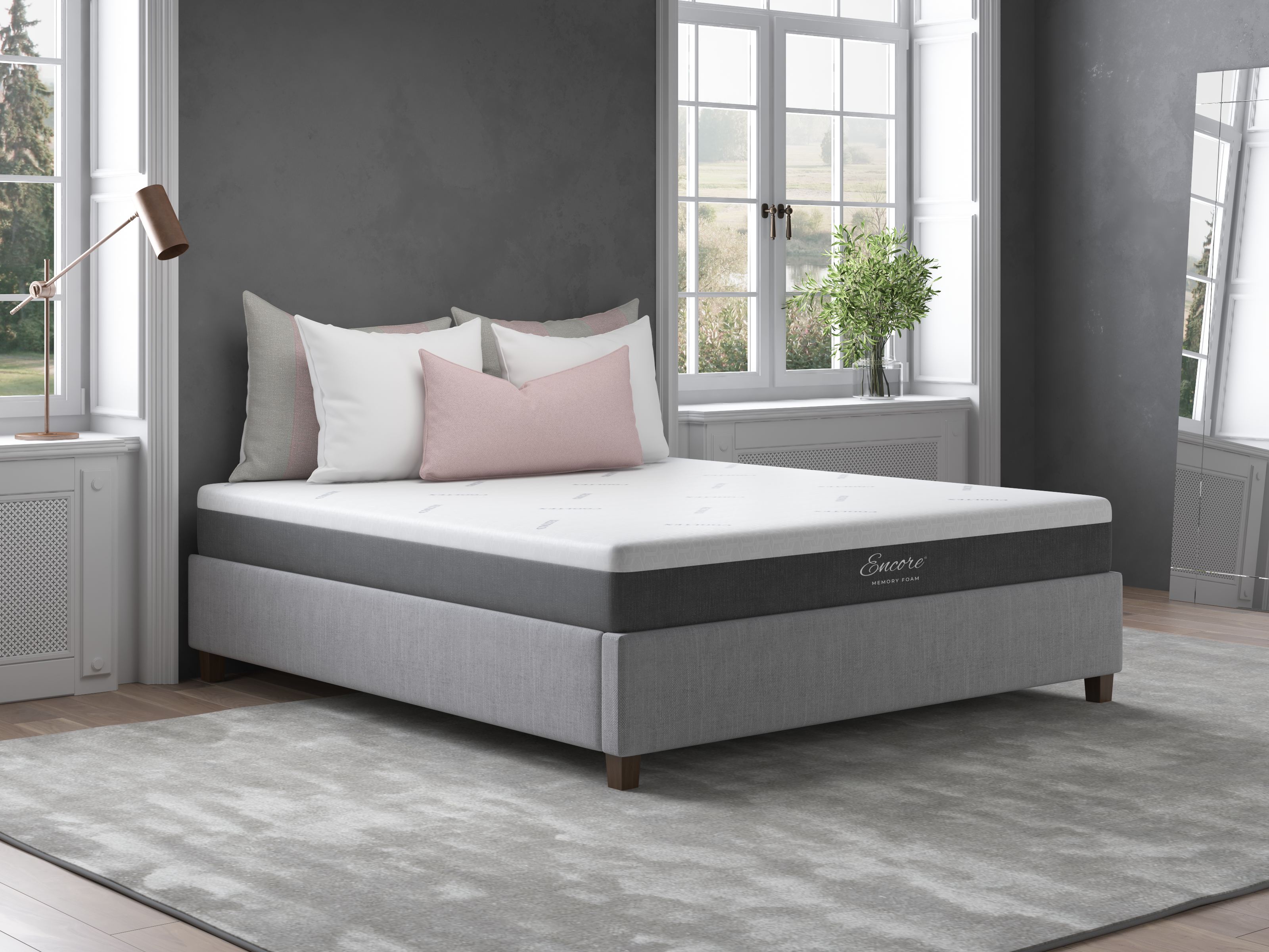 Resthaven Memory Foam Firm 8" Profile