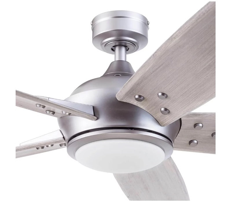 Ventilador de techo interior Guyanna de peltre de 62 pulgadas con control remoto