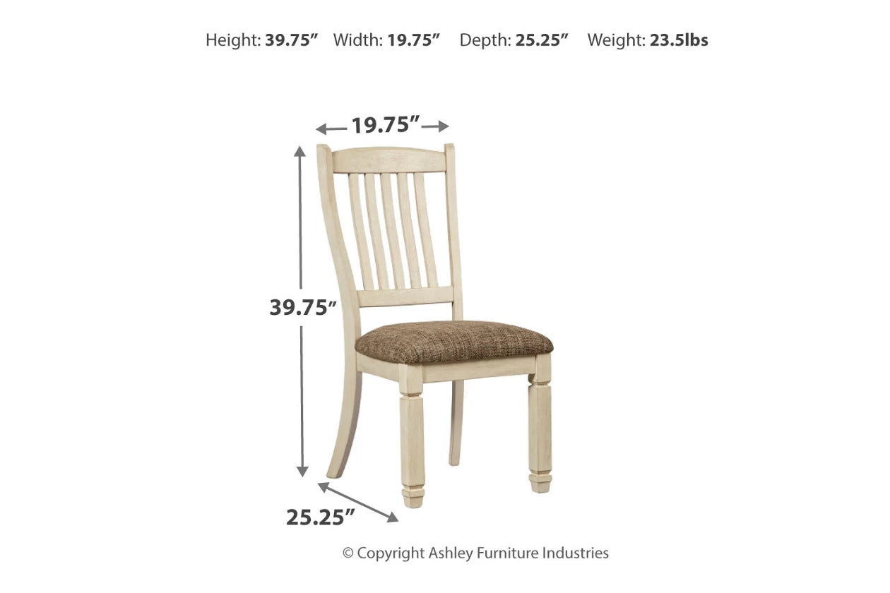Bolanburg Two-tone Extendable Dining Set