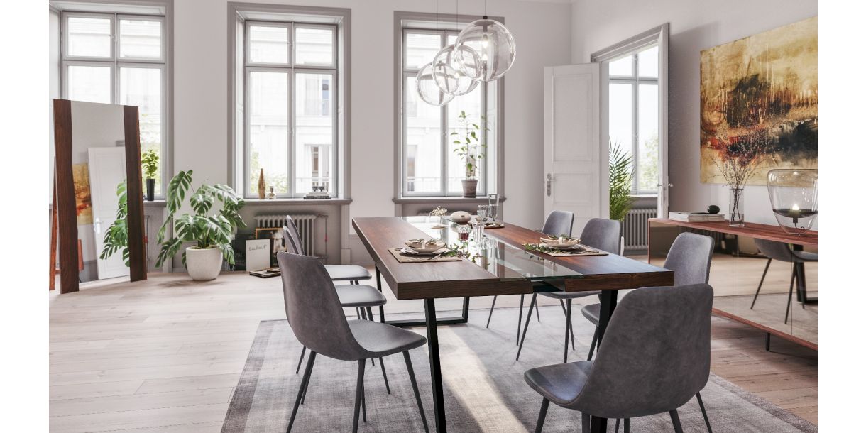 Lync Dining Chair Gray