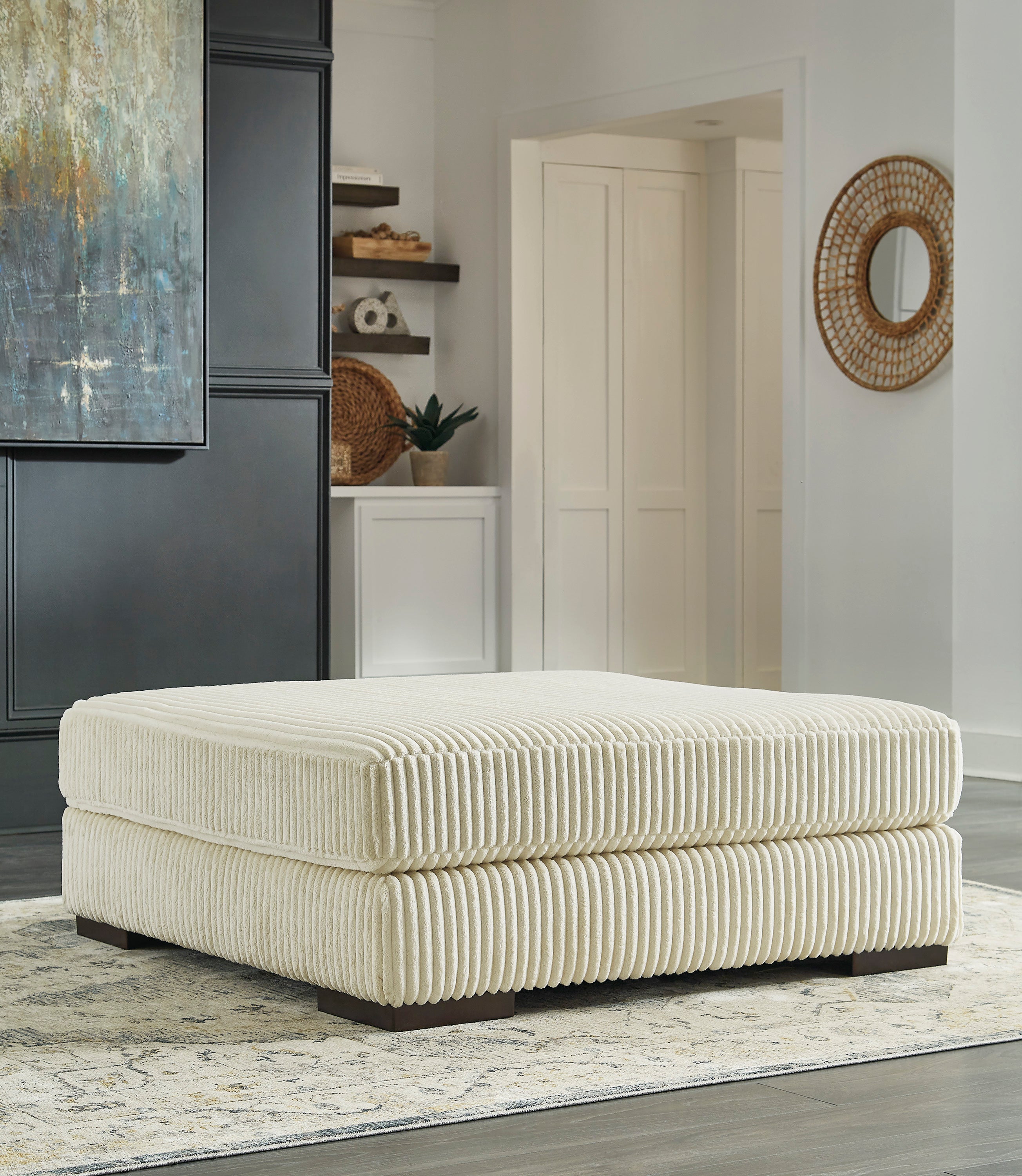 Seccional Lindyn Ivory de 3 piezas