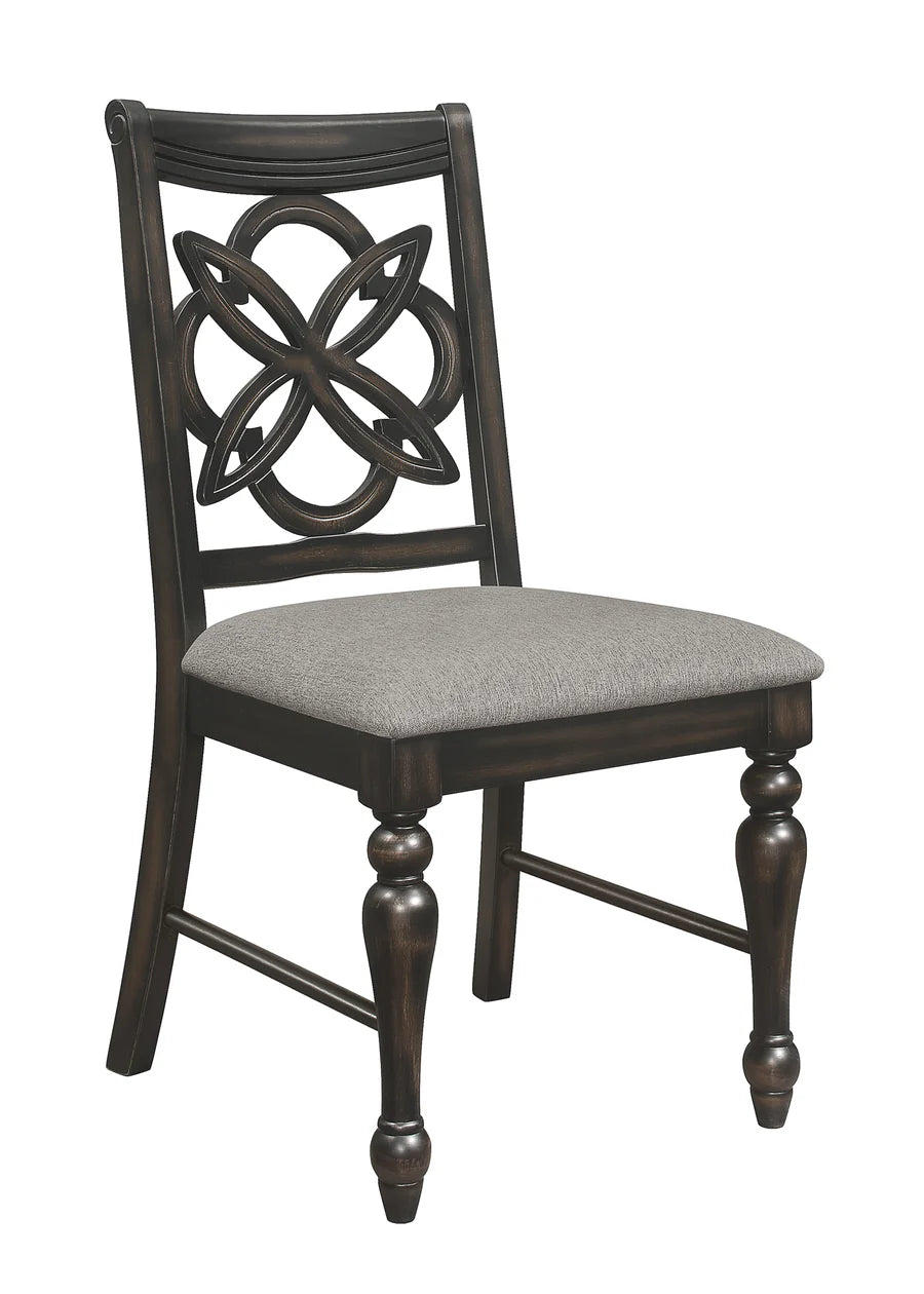 Juego de comedor extensible Hilara color espresso/marrón