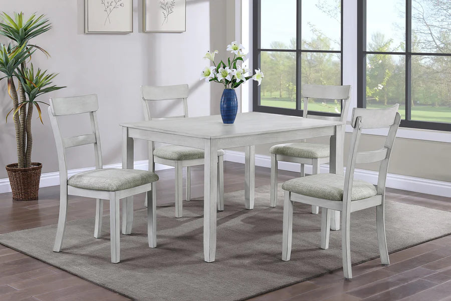 Juego de comedor Henderson Driftwood de 5 piezas