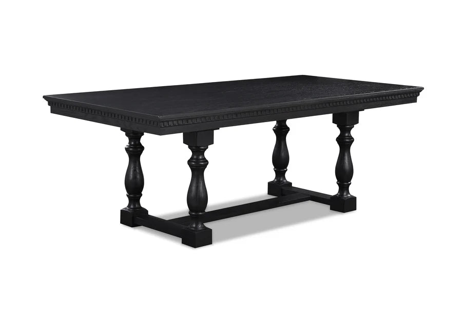 Juego de comedor Regent Charcoal Black