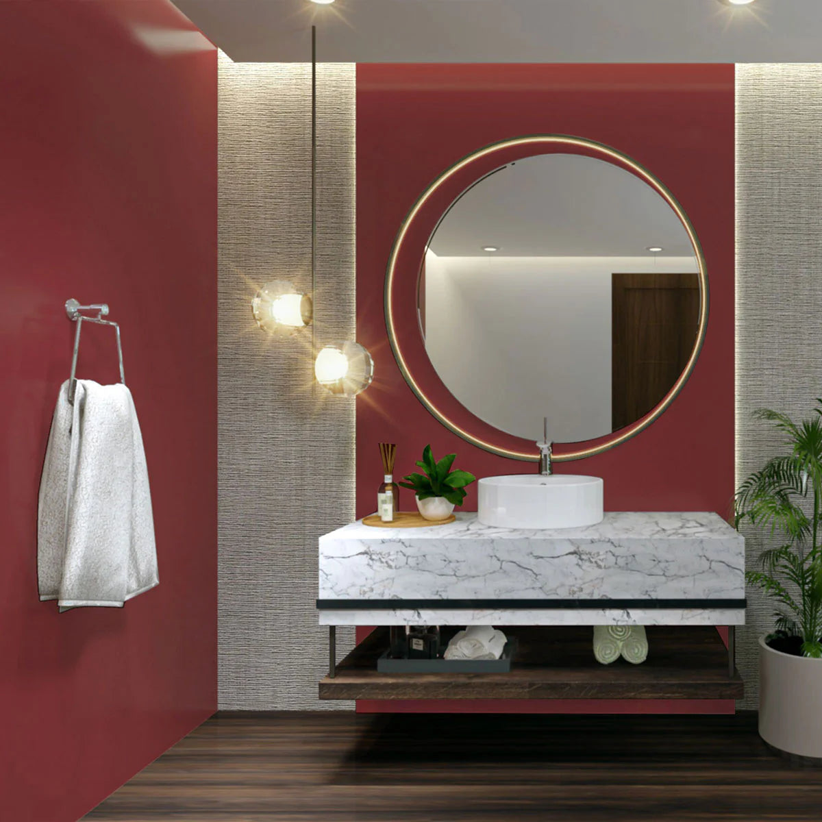 Durable eco-wood PVC panel in Dallas with best price promise combines natural texture and waterproof performance.