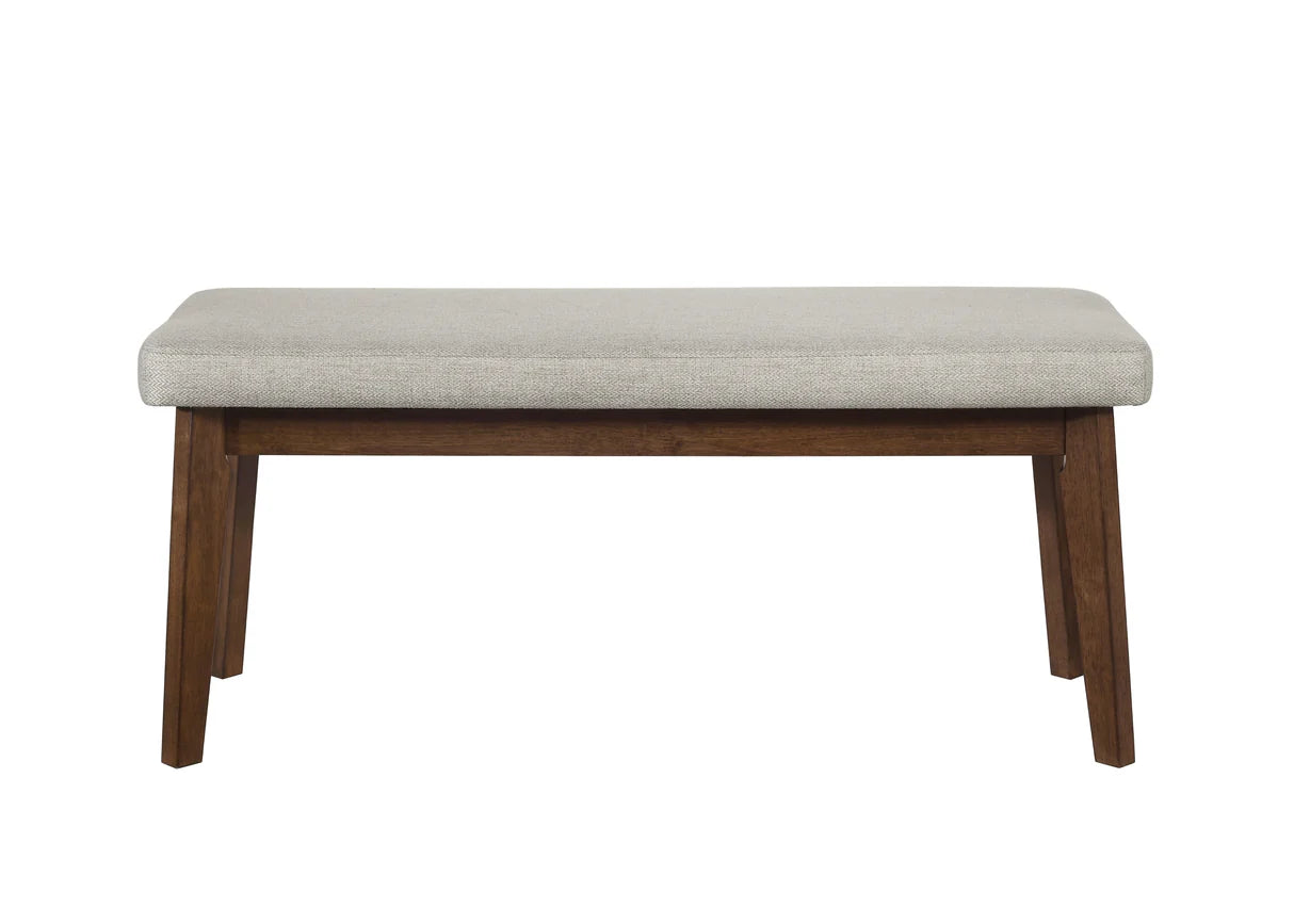 Salerno Beige/Brown Dining Set