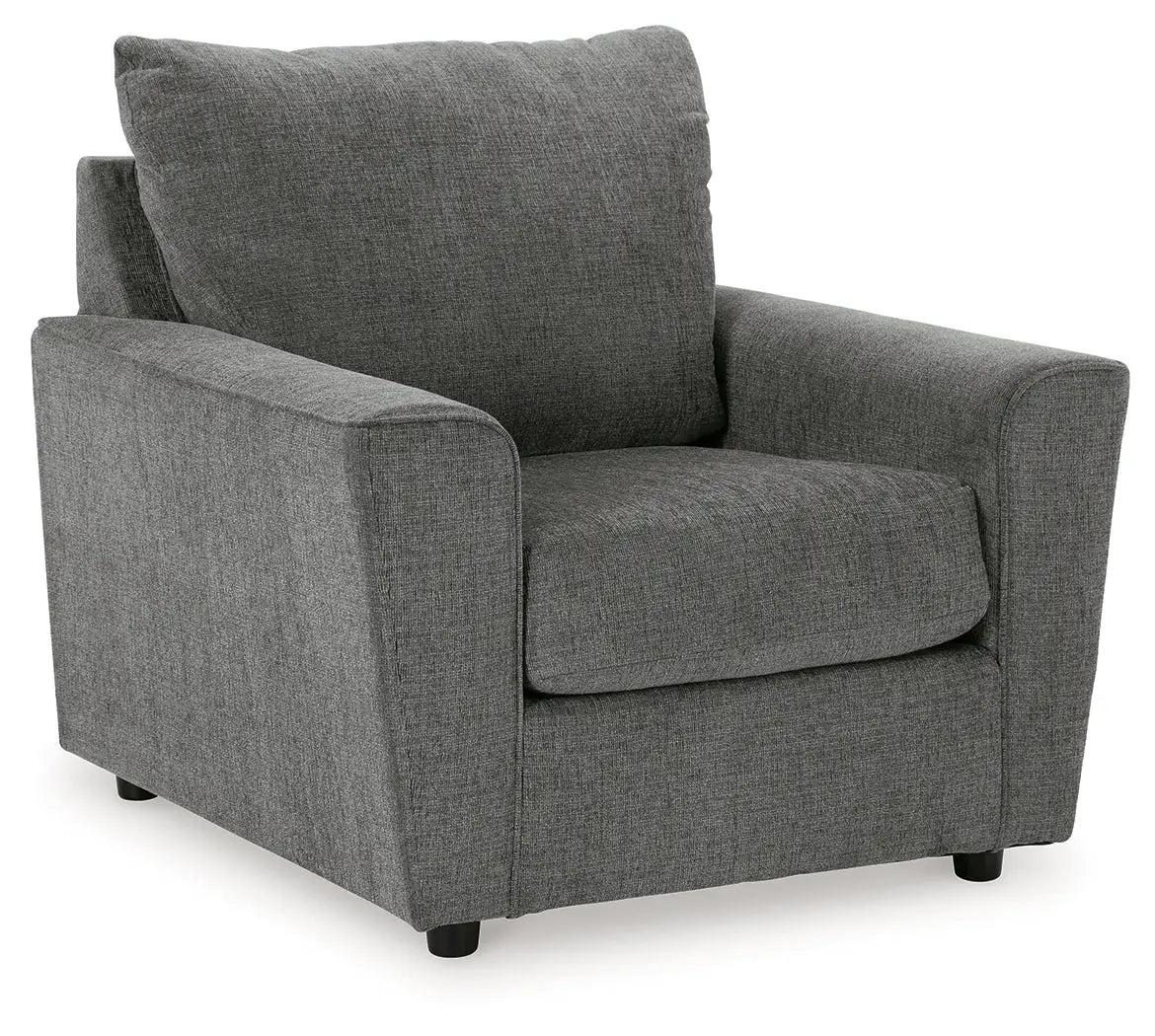 Stairatt Charcoal Living Room Set