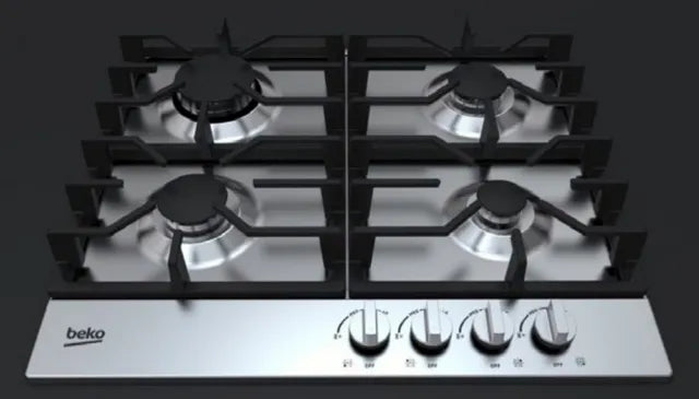 Beko 24" Built-In Gas Cooktop with 4 Burners