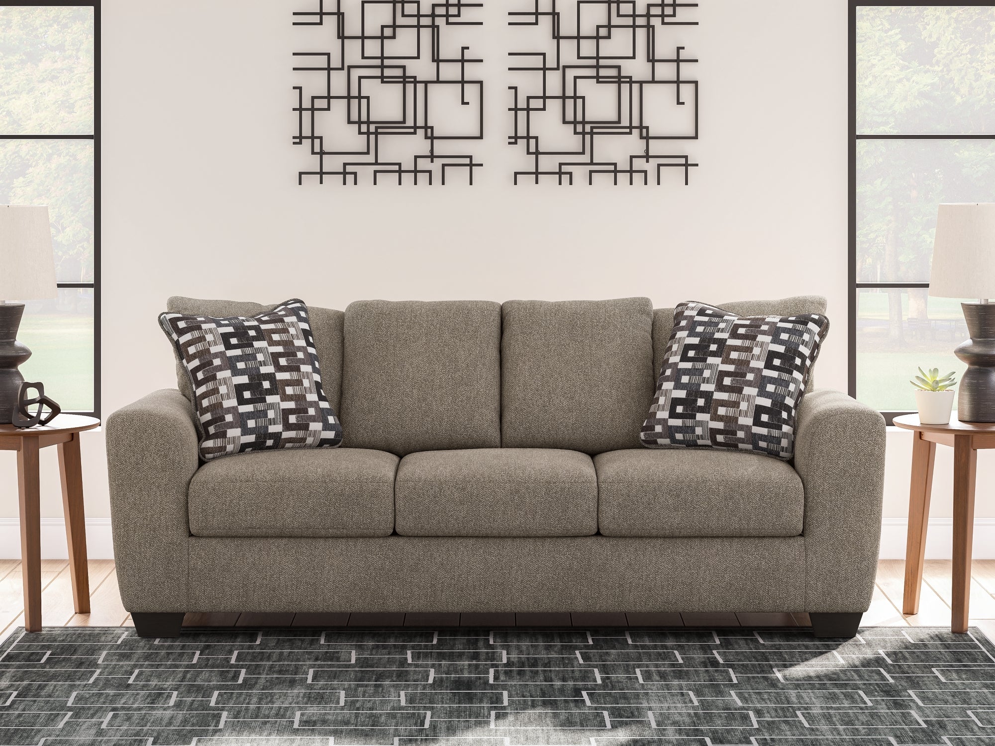 Triston Peaks Contemporary Living Room Set