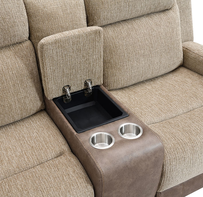 Wilbert Brown Reclining Set 3-Pieces