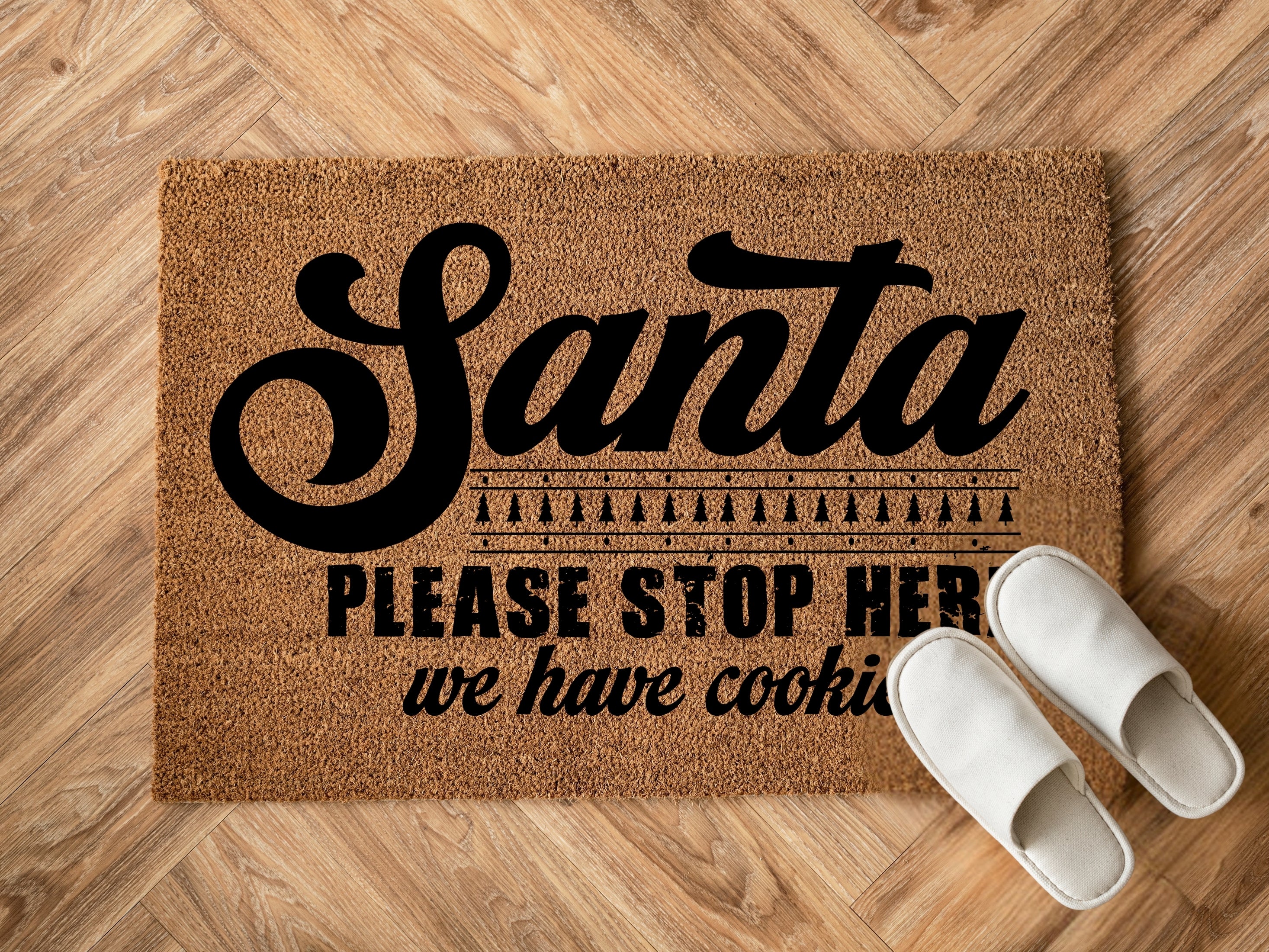 Christmas Santa Doormat