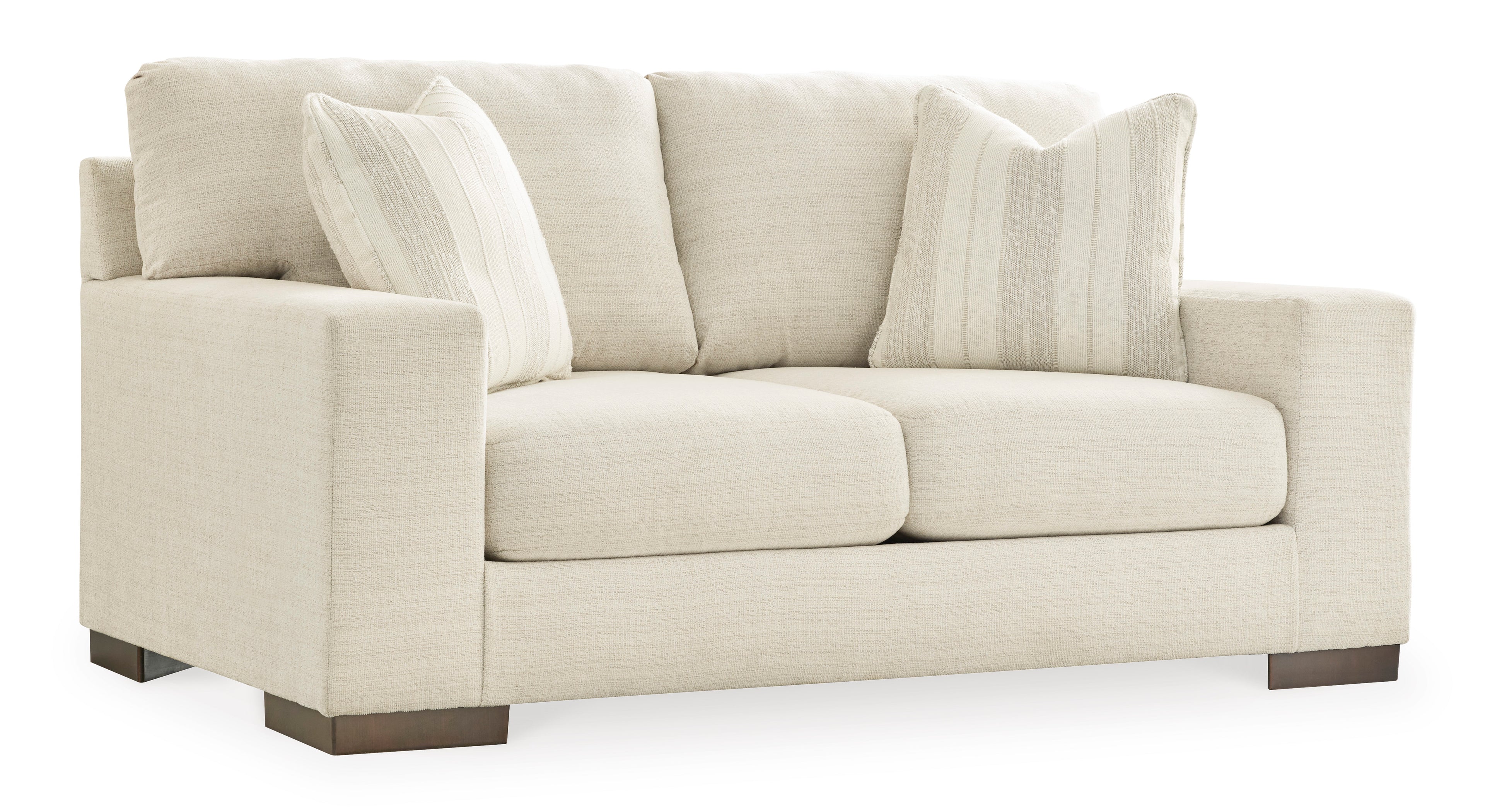 Sofá y loveseat Maggie en abedul