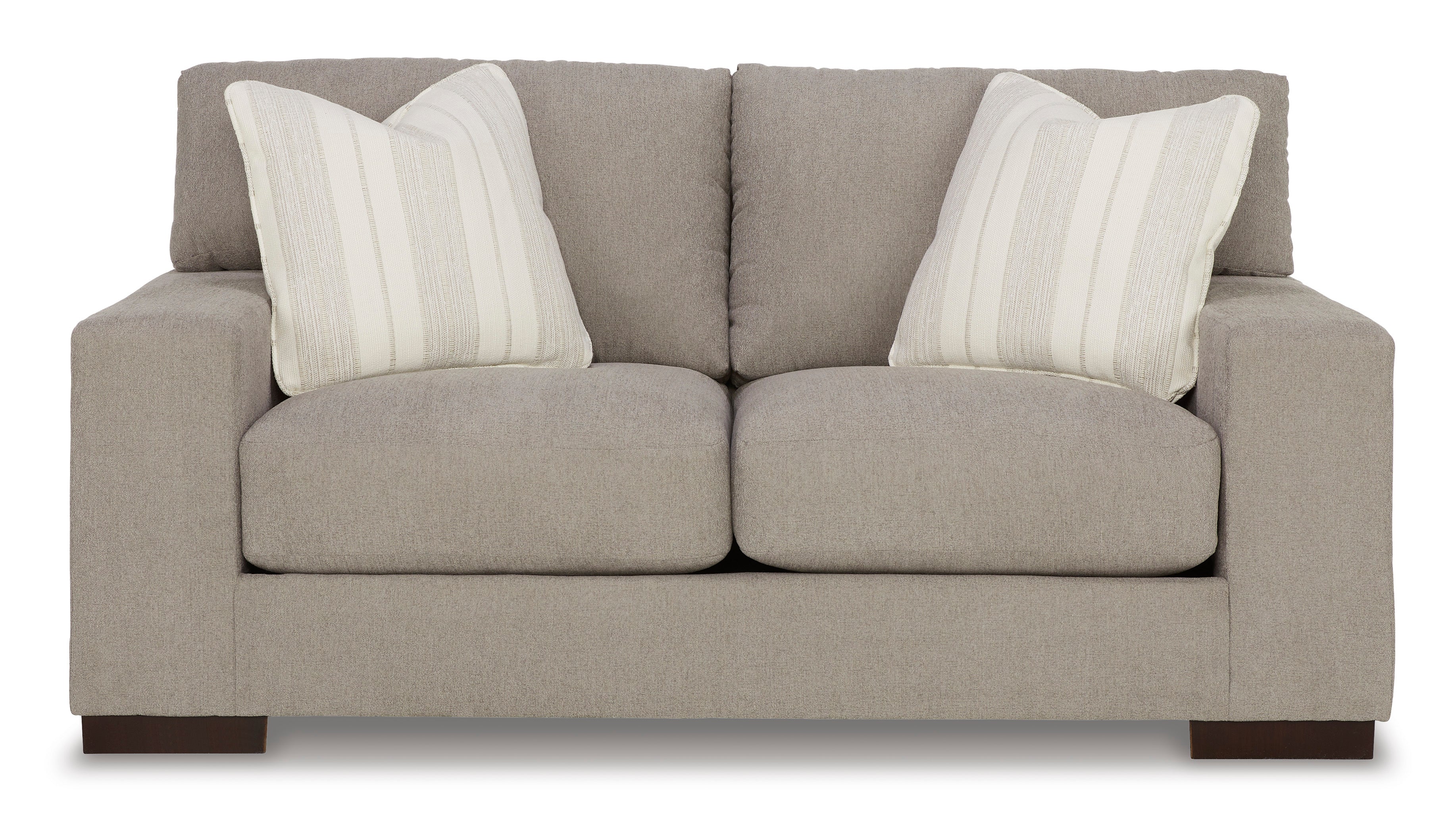 Maggie Sofa and Loveseat in Flax