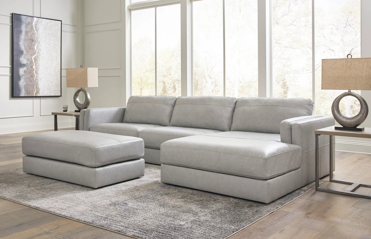 Seccional de 3 piezas Rawcliffe Parchment