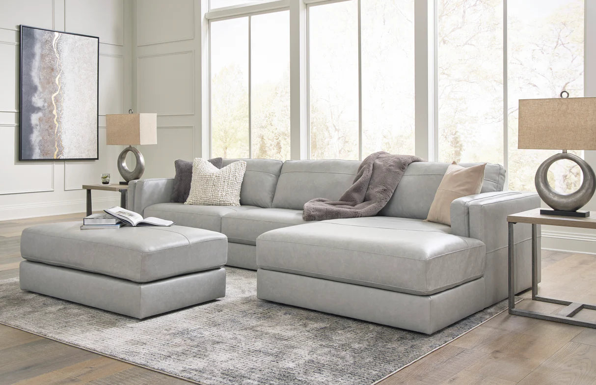 Seccional de 3 piezas Rawcliffe Parchment