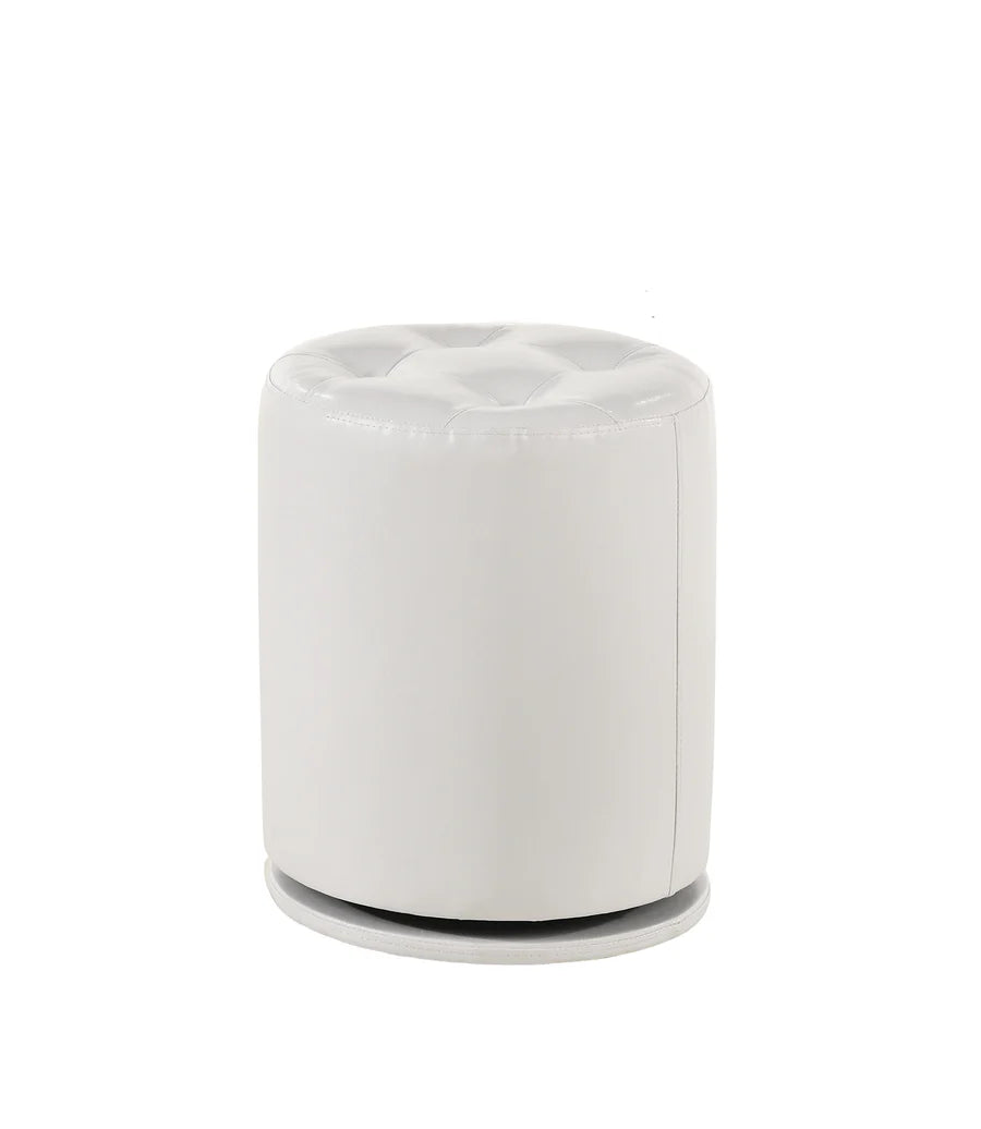 Juego de tocador Avery White con espejo iluminado
