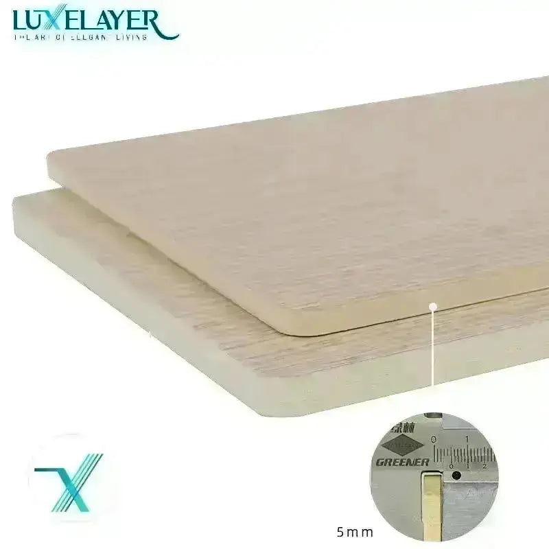Panel impermeable de lujo metálico sin costuras