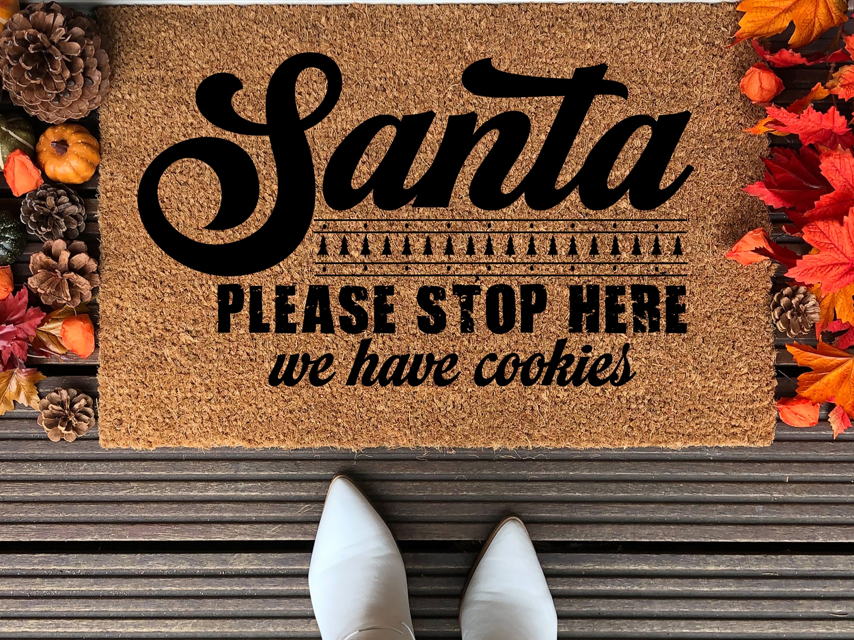 Christmas Santa Doormat