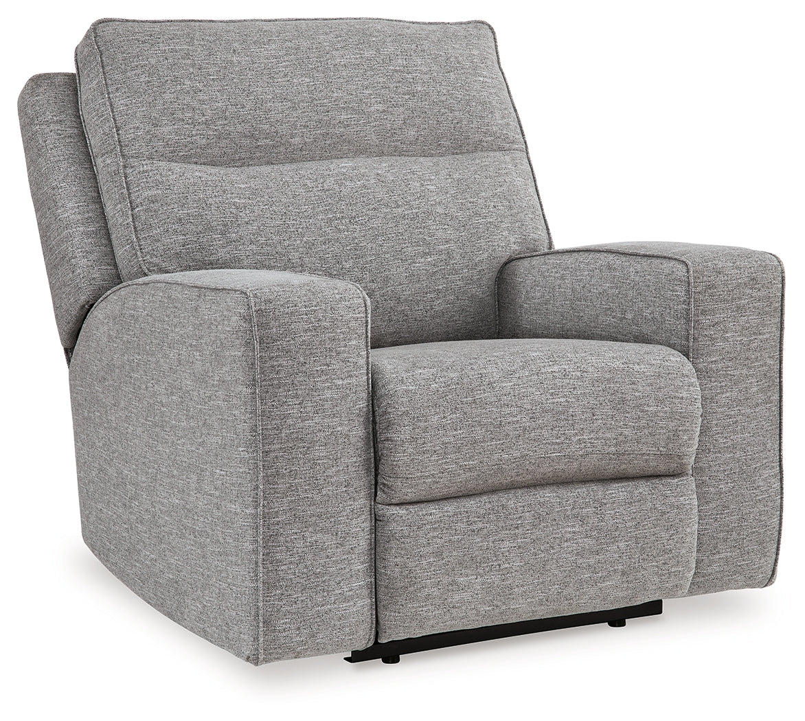 Biscoe Pewter 3-Pieces Power Reclining Living Room Set