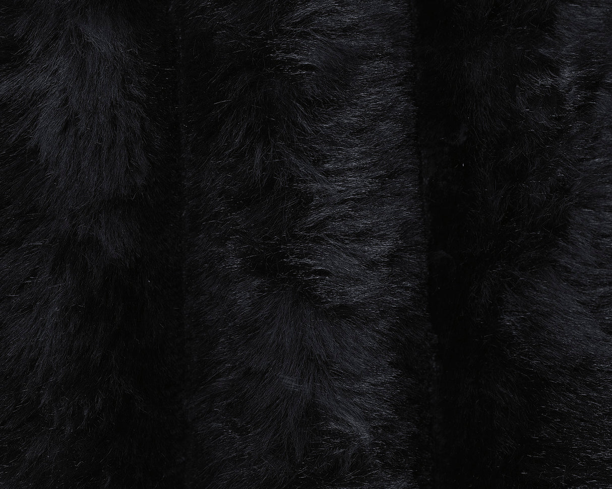 Seccional doble de 3 piezas con chaise longue Midnight-Madness Onyx