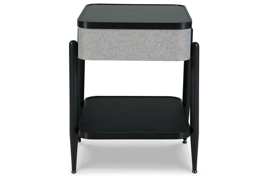Jorvalee Gray Accent Table