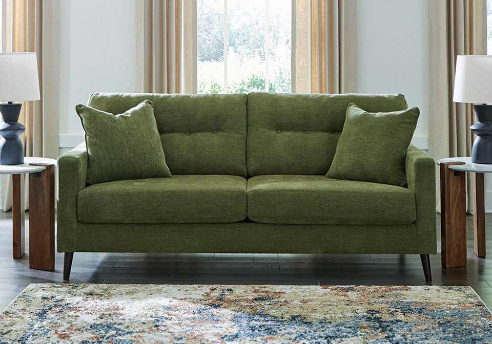 Bixler Olive Living Room Set