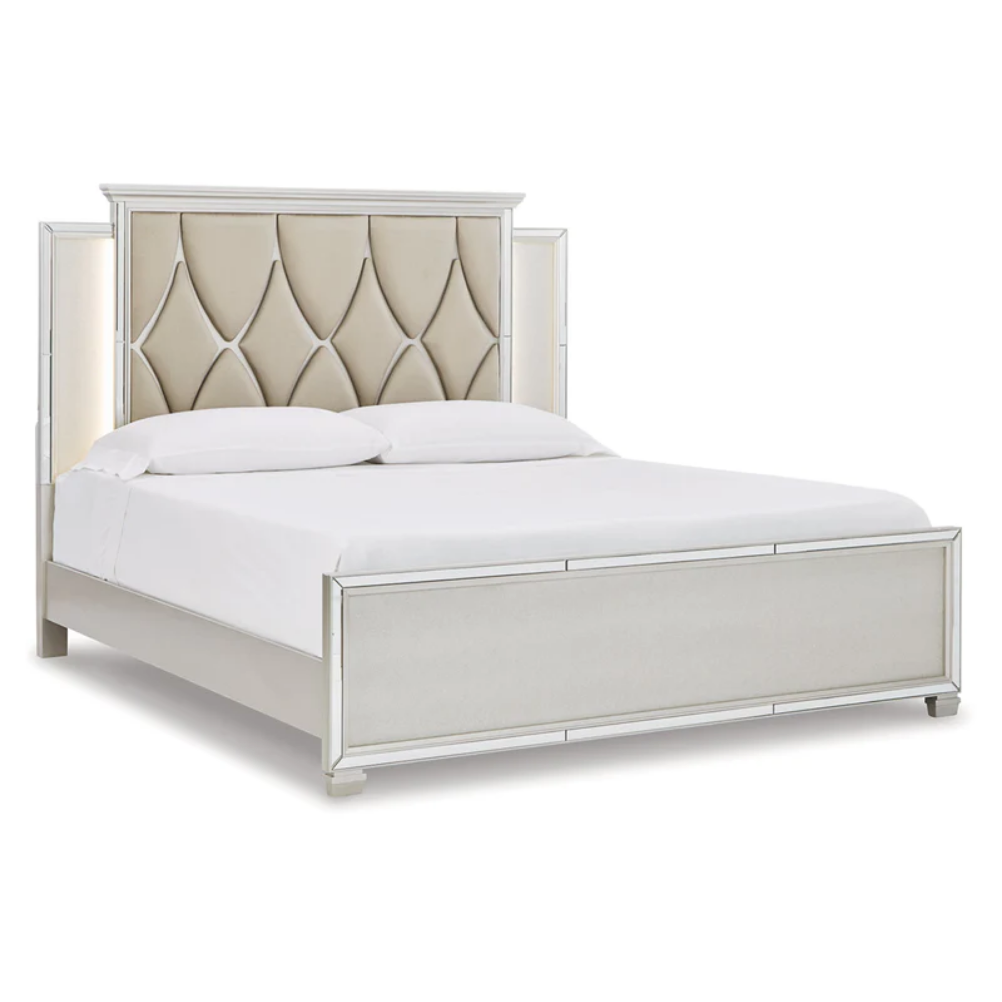 Lindenfield Silver King Panel Bed