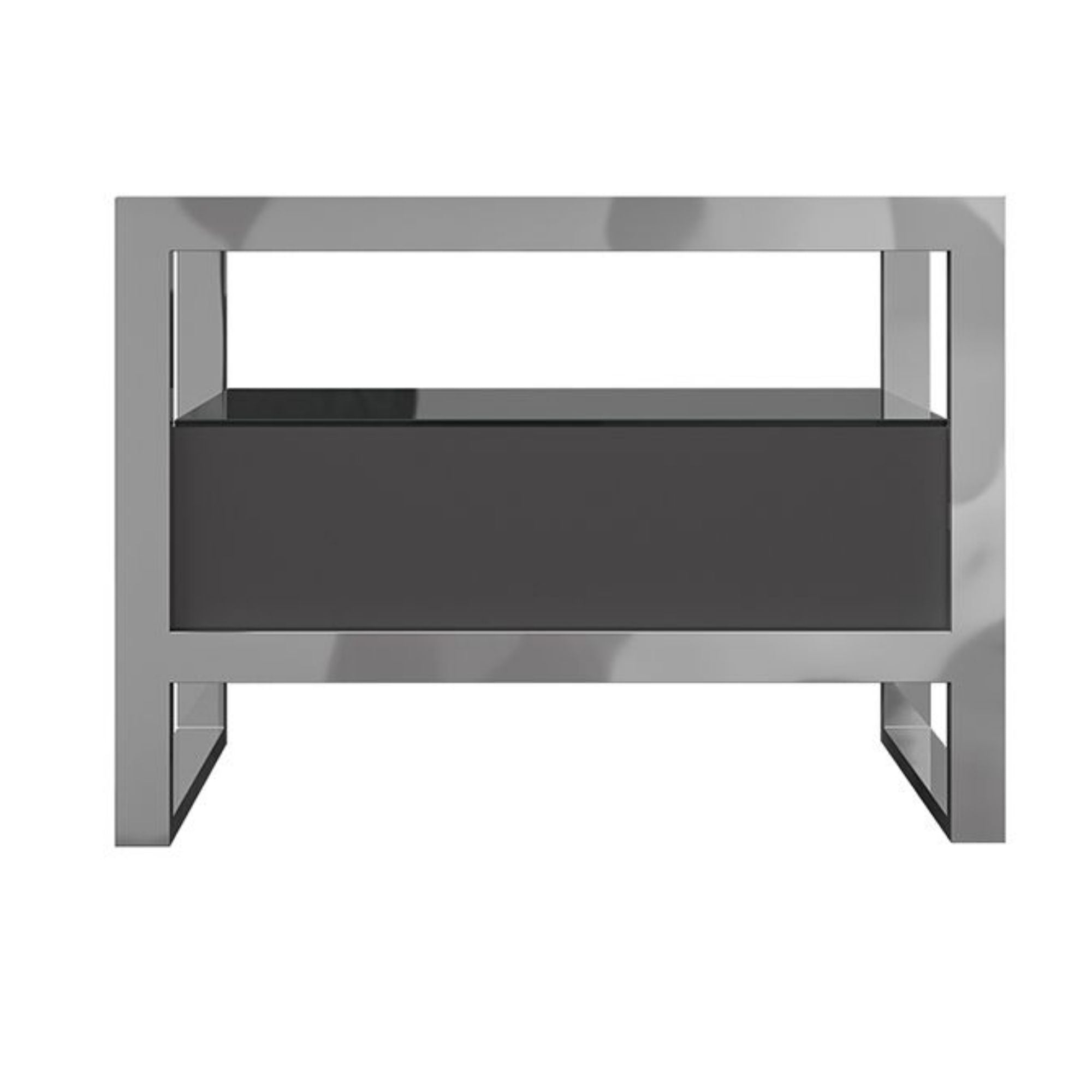 Strada Nightstand Gray