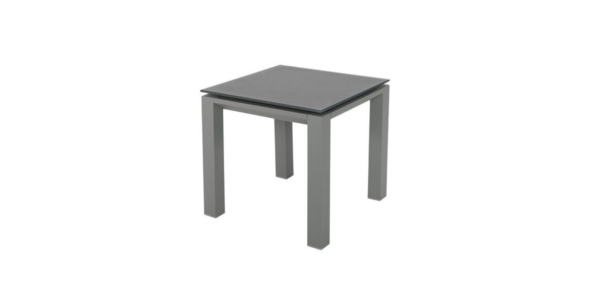 Isa Outdoor Side Table Gray