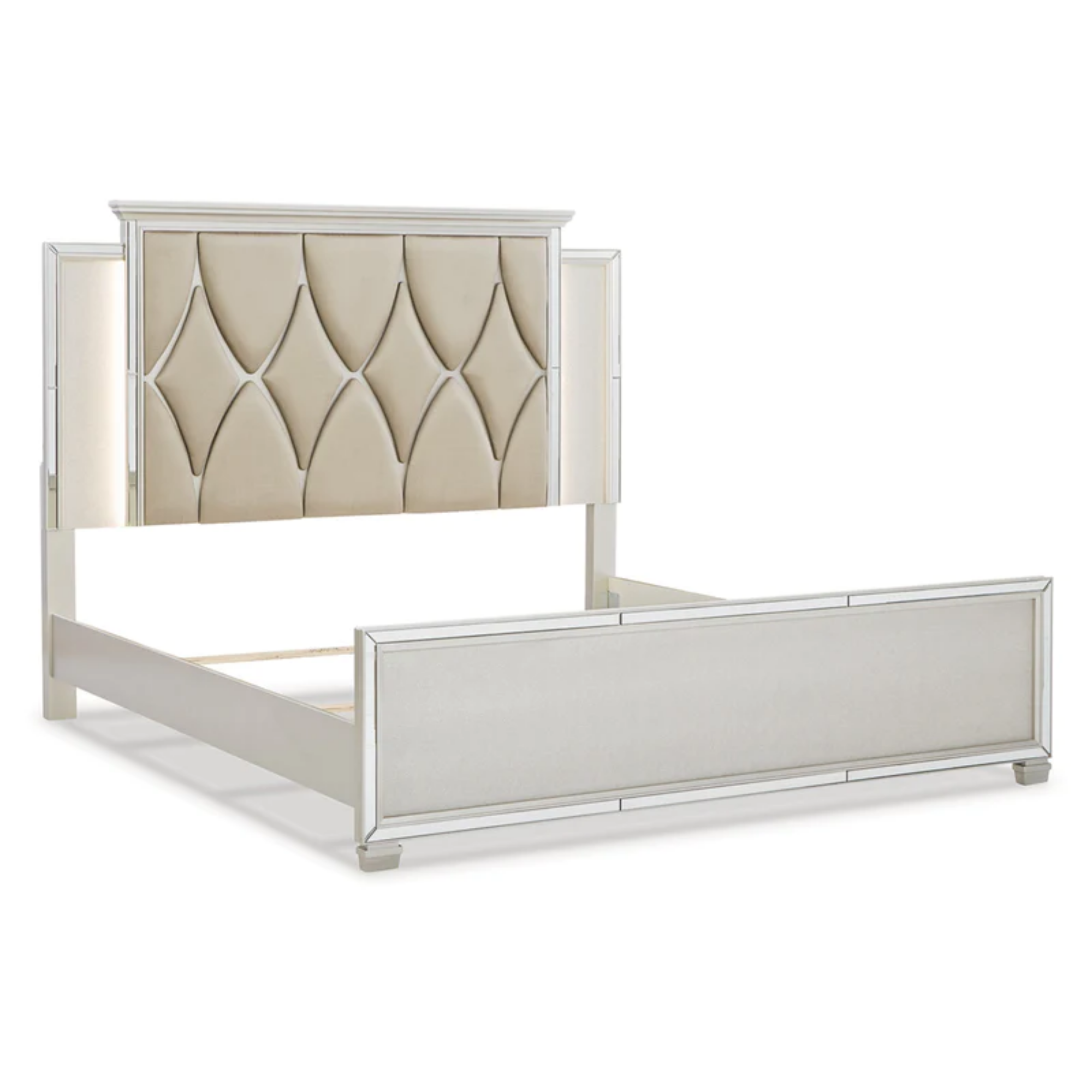 Lindenfield Silver King Panel Bed