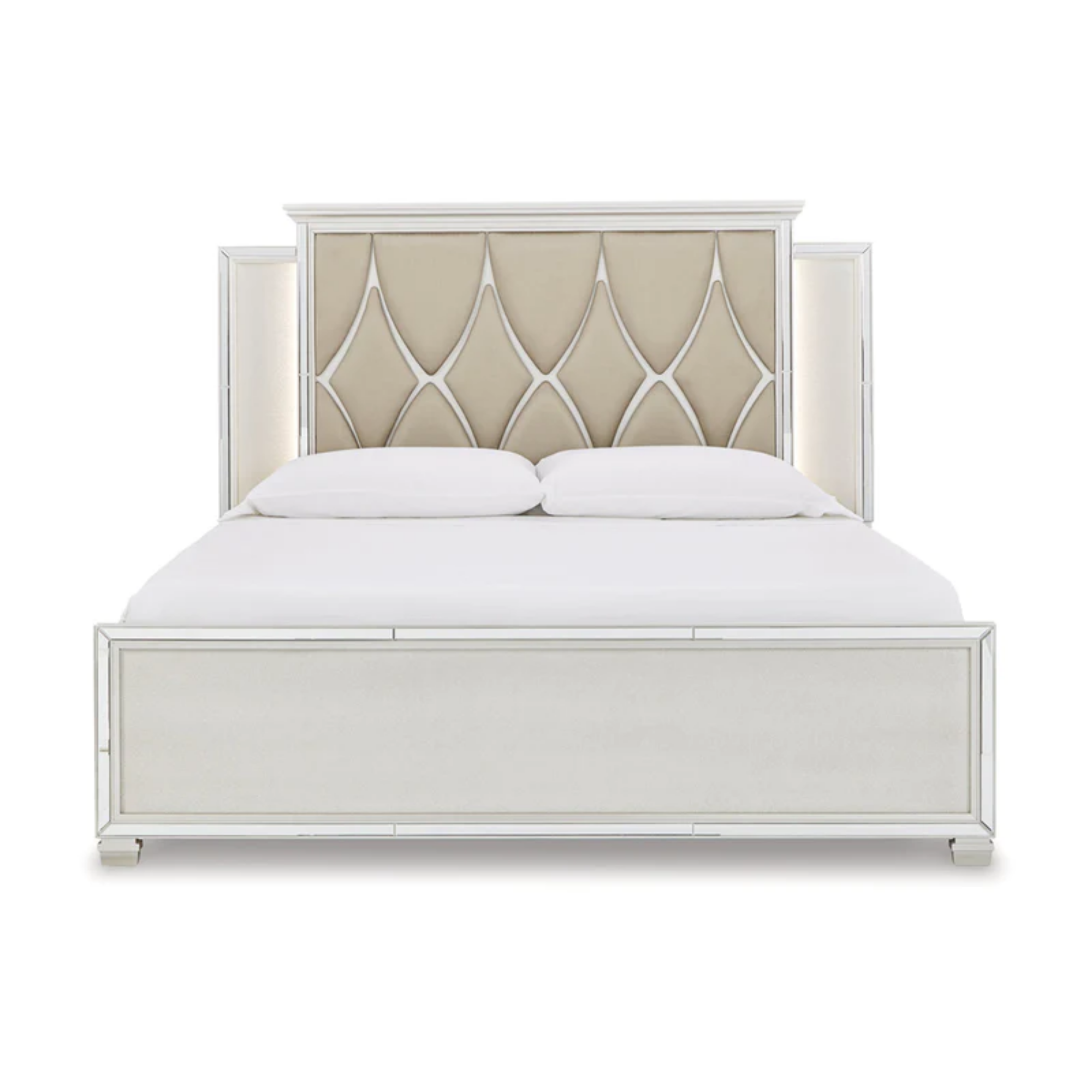 Lindenfield Silver King Panel Bed