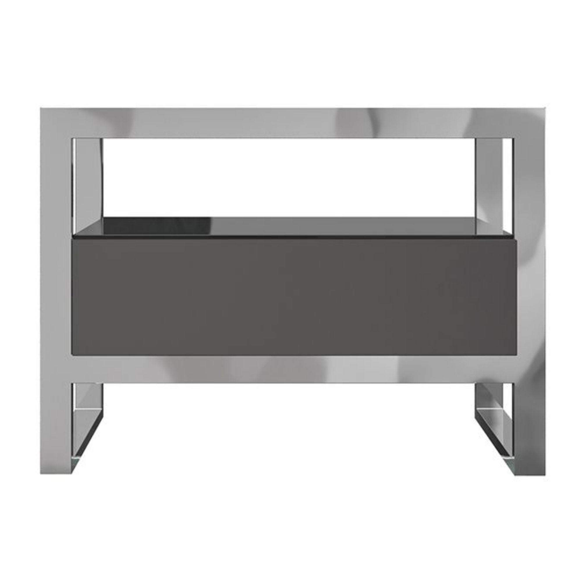 Strada Nightstand Gray