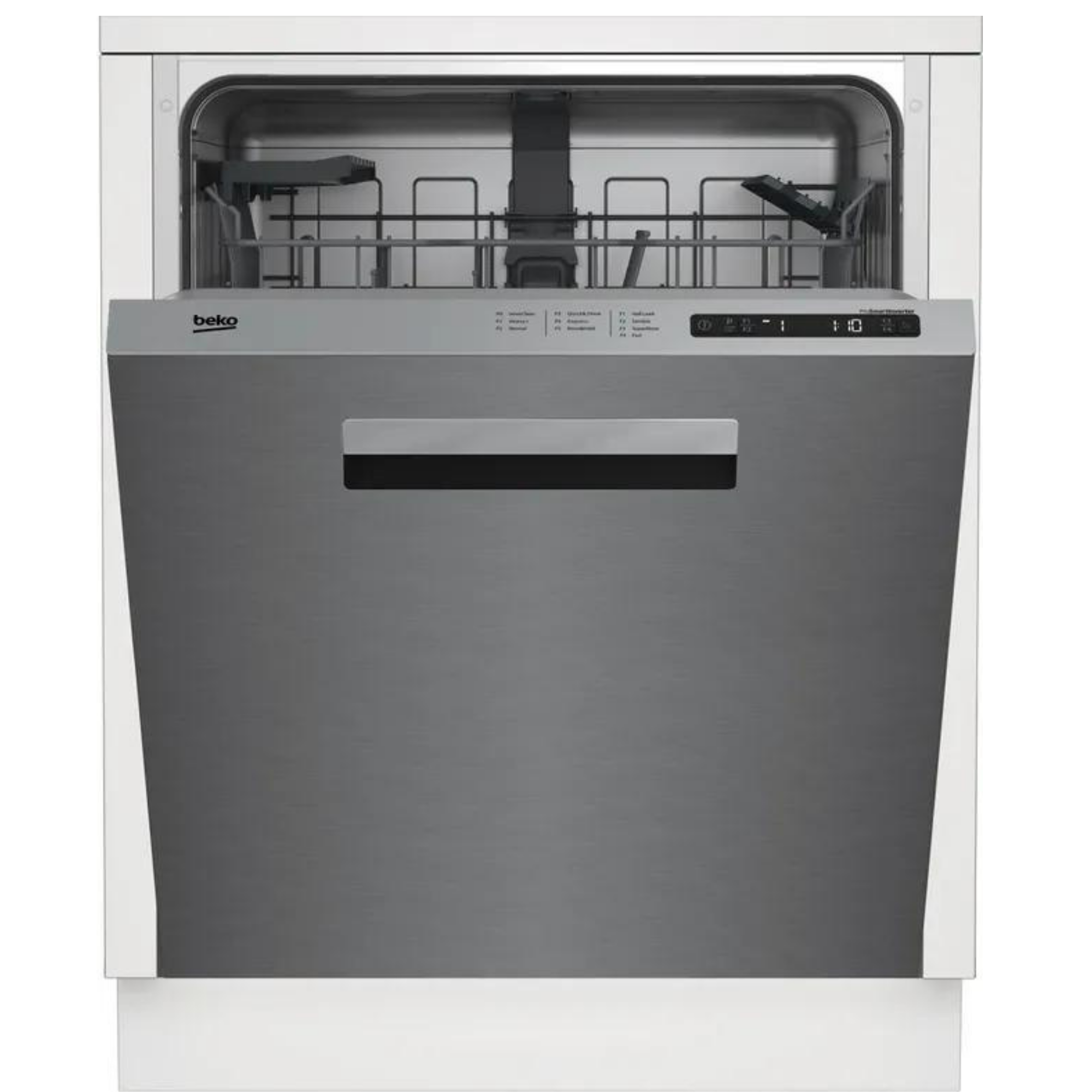 Beko 24" Fingerprint Free Stainless Steel Built In Dishwasher