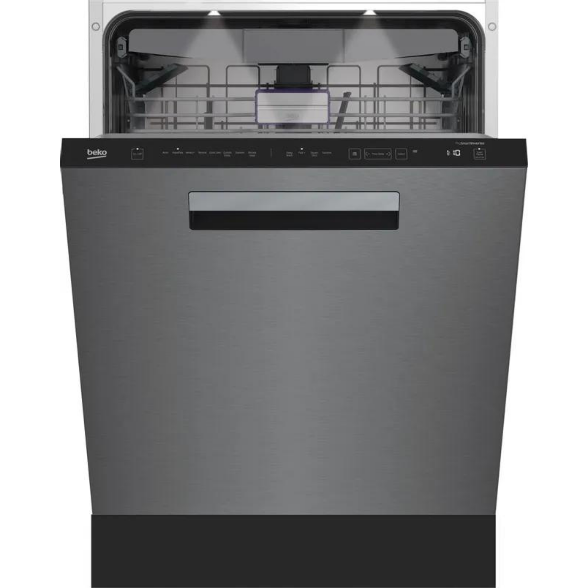 Beko 24" Fingerprint Free Stainless Steel Built In Dishwasher