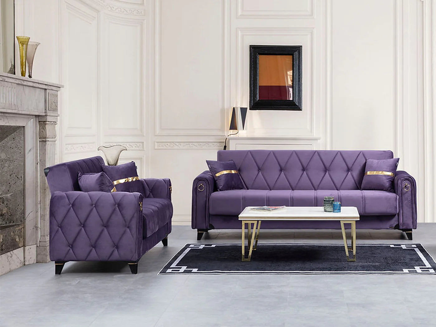 Juego de sala de estar Bixler Olive