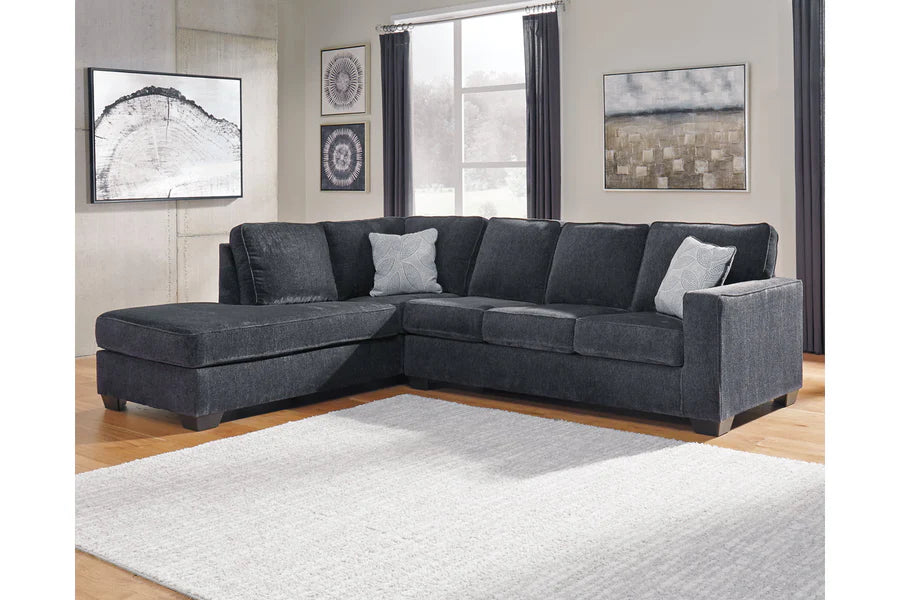 Altari Slate 2-Piece RAF Chaise Sectional
