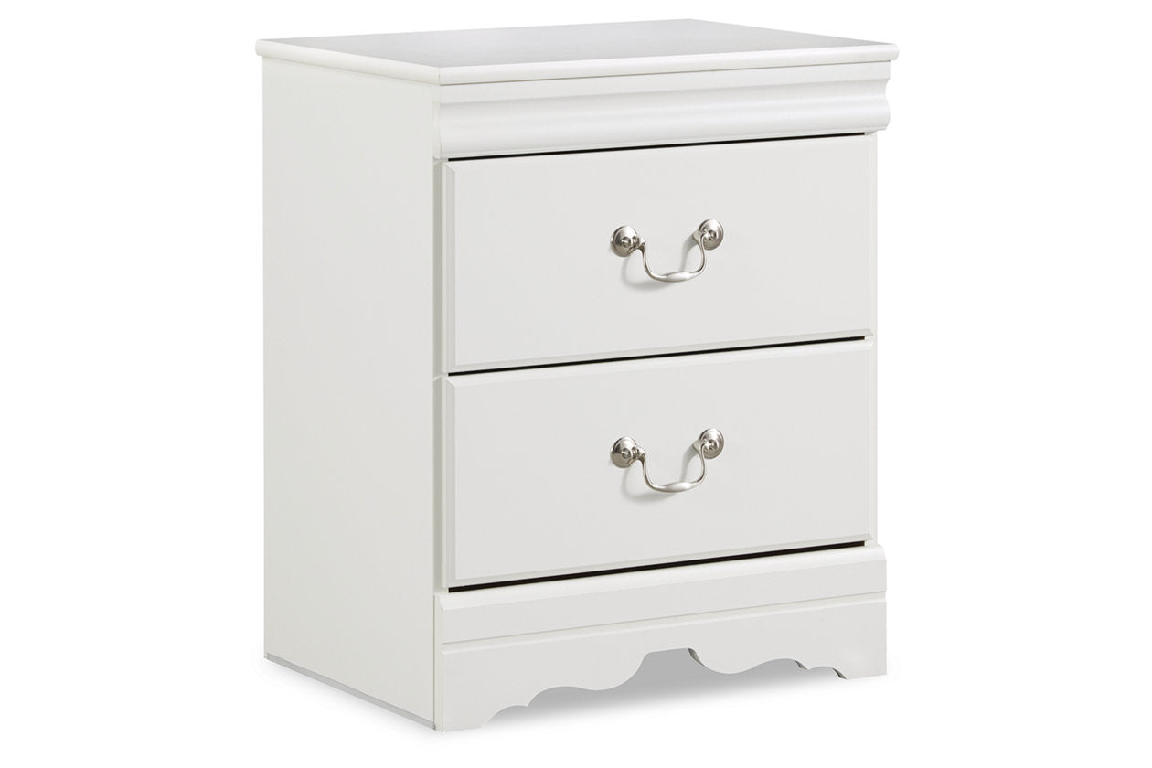 Anarasia White Nightstand