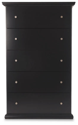 Maribel Black Chest of Drawers
