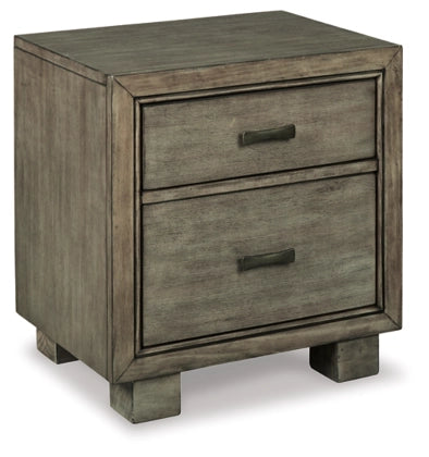 Arnett Gray Nightstand