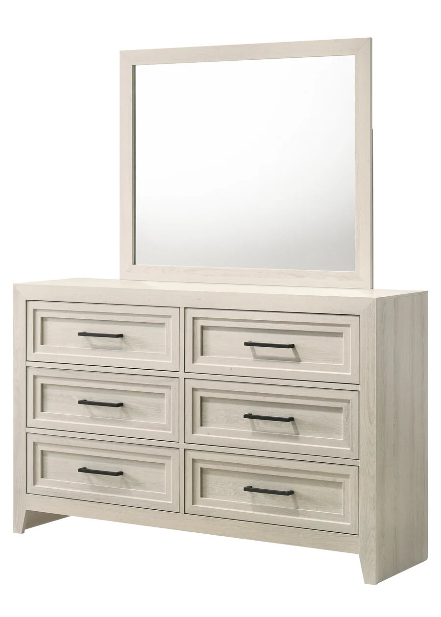 Lorraine Antique White Panel Youth Bedroom Set