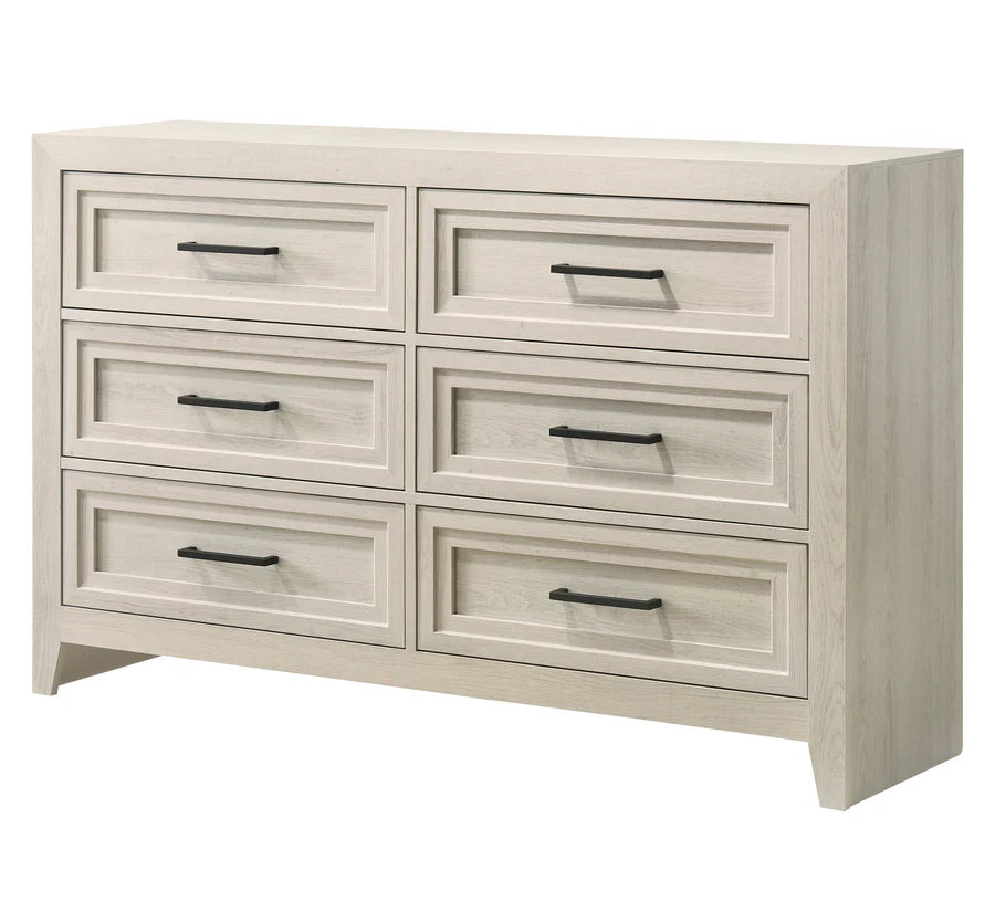 Lorraine Antique White Panel Youth Bedroom Set