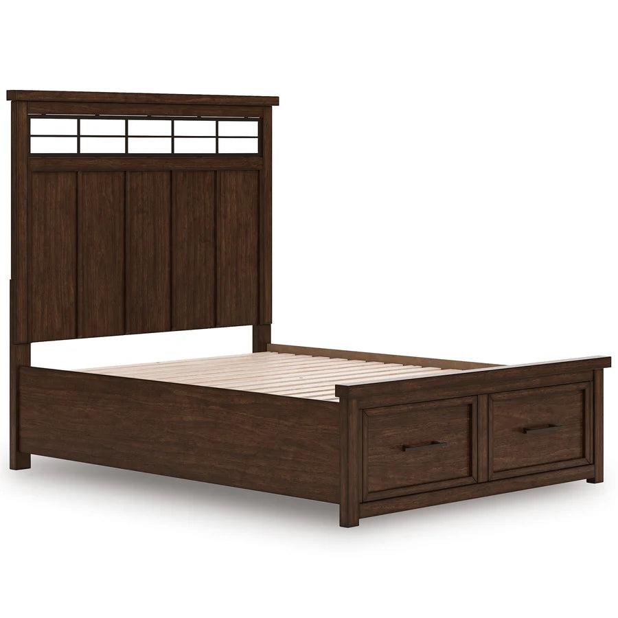 Taffenbrook Medium Brown Storage Platform Set