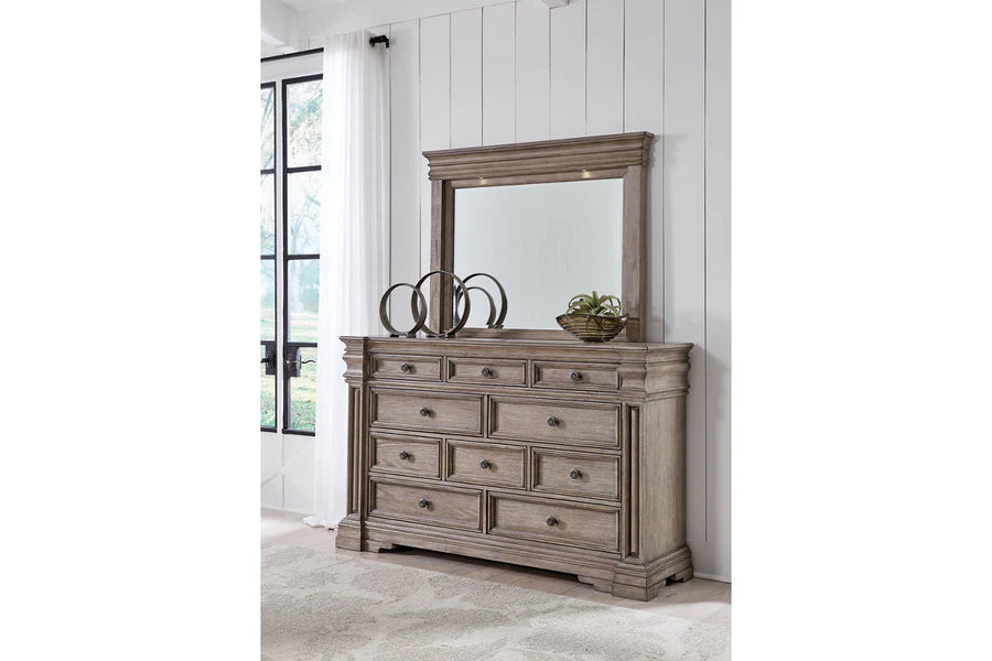 Blairhurst Light Grayish Brown Panel Bedroom Set