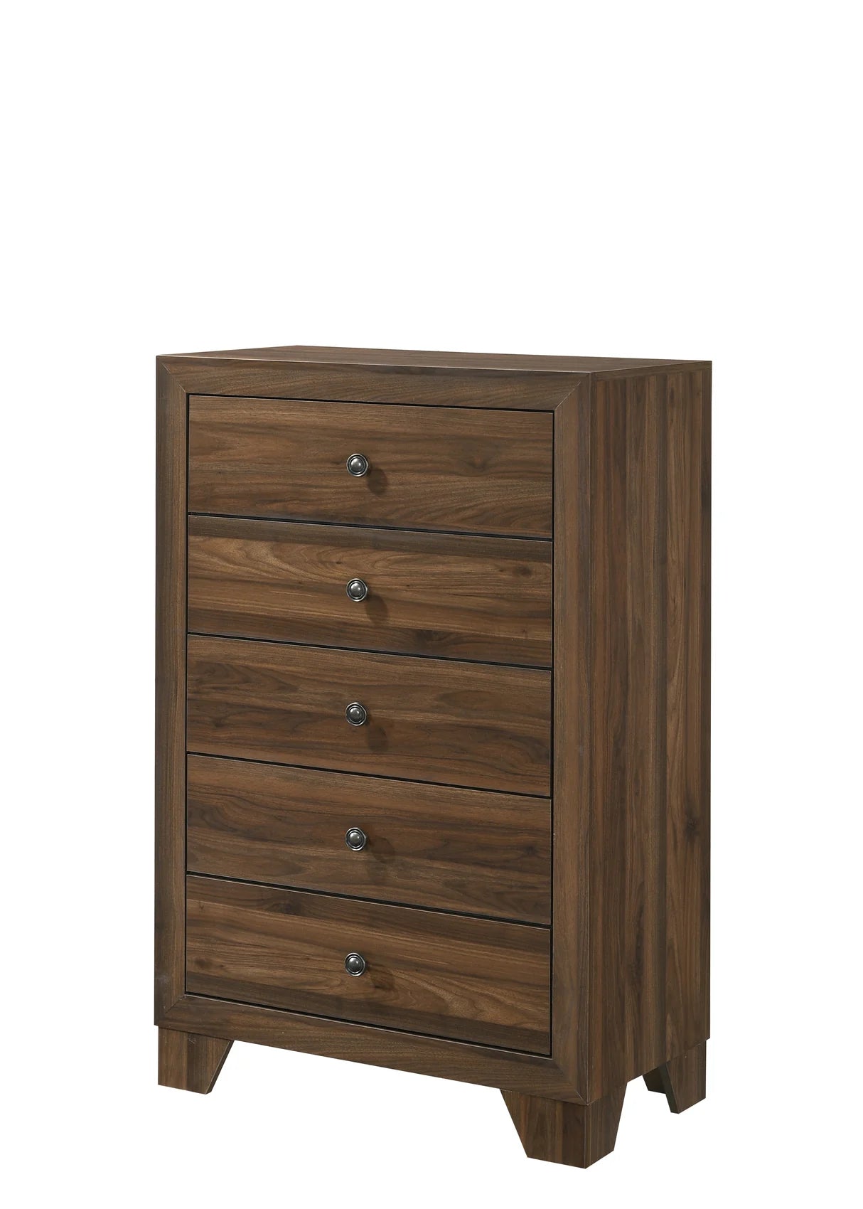 Conjunto de dormitorio juvenil Millie Cherry Brown Panel