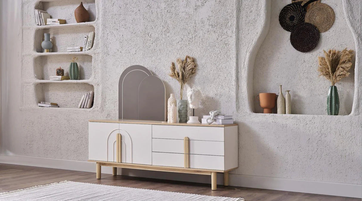 Boheems Palermo White Buffet
